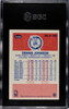 1986-87 Fleer Dennis Johnson #50 Boston Celtics HOF SGC 5 back of card